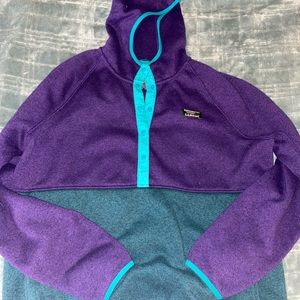 Women's LL Bean Snap Tee Hoodie